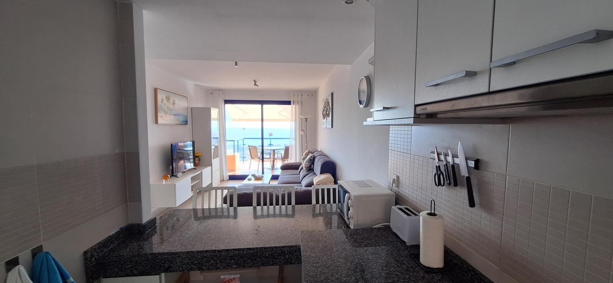 Sea View Cozy Apartment La Tanita موخاكار المظهر الخارجي الصورة